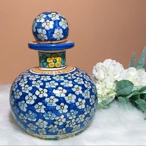 Vase vintage hand painted